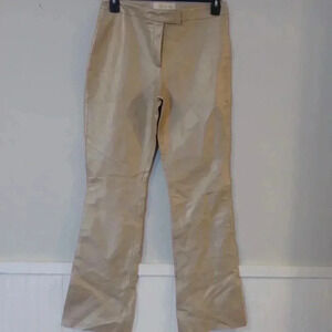 Vintage Margaret Godfrey Tan Leather Pants NWOT